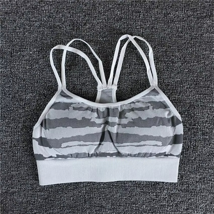 Women's Yoga Pants and Sports Bra Fitness Set