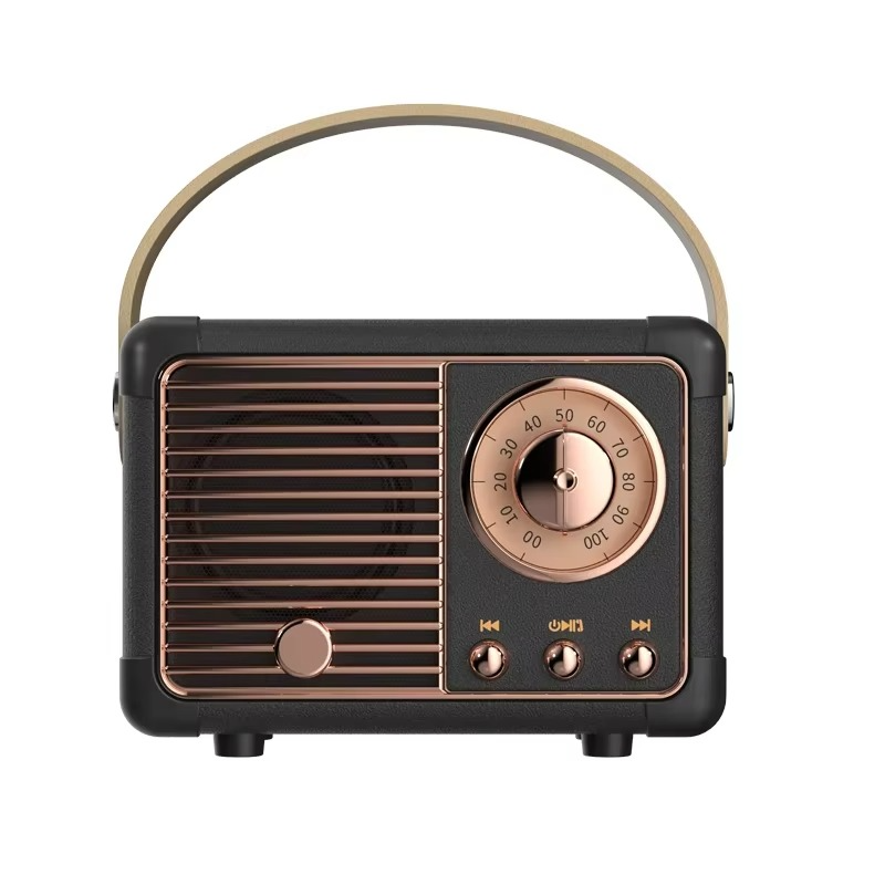 Classic Portable Bluetooth Speaker with Deep Bass