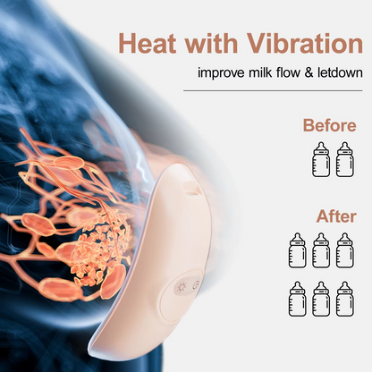Warm Breast Massager for Nursing Relief