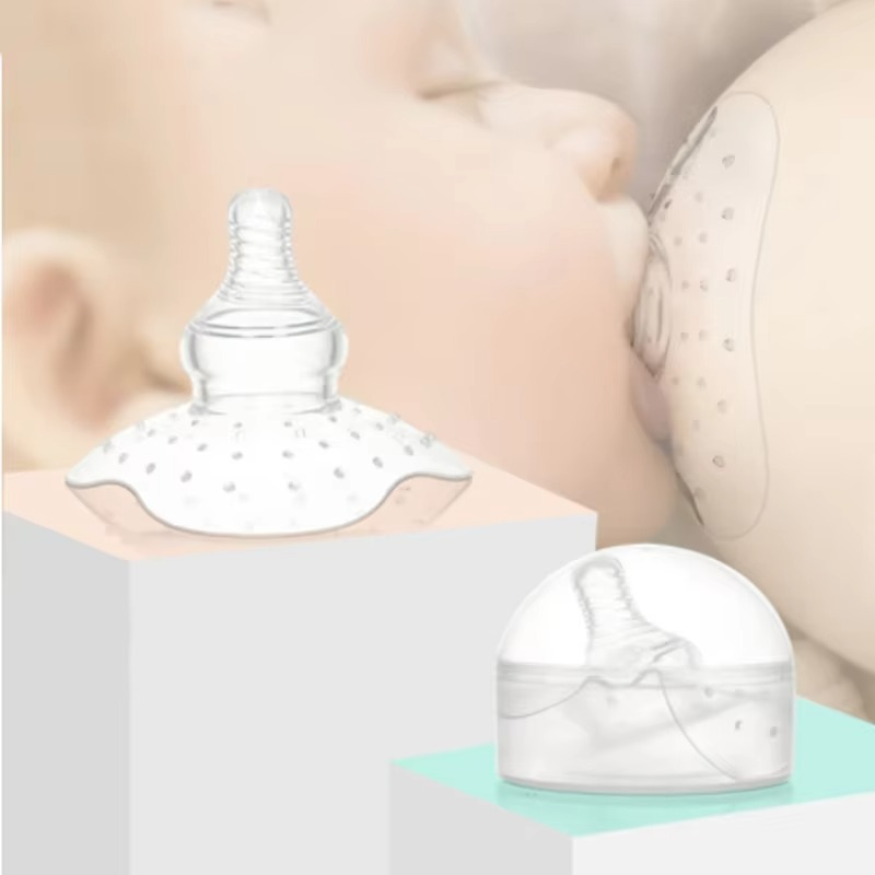 Soft Breast Shield and Breastmilk Saver for Easy Nursing