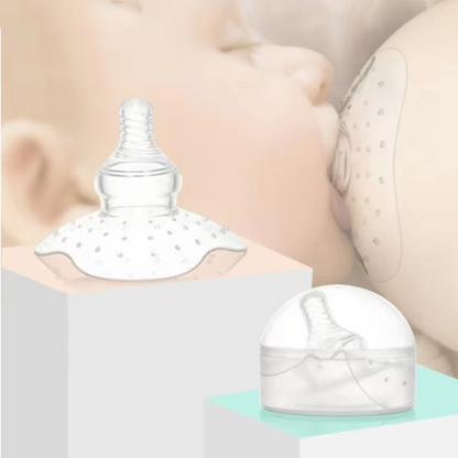 Soft Breast Shield and Breastmilk Saver for Easy Nursing