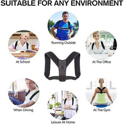 Comfortable Posture Support Back Brace for Men Women