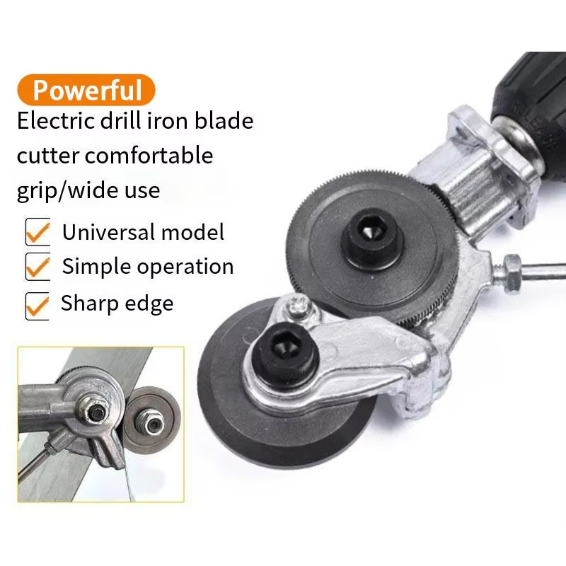 Precision Metal Cutting Drill Attachment for Smooth Cuts