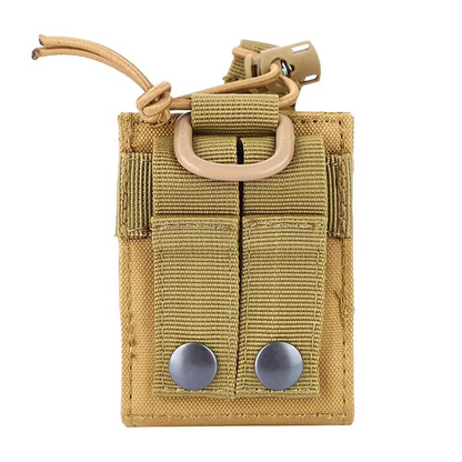 Durable MOLLE Radio Pouch Walkie Talkie Waist Bag