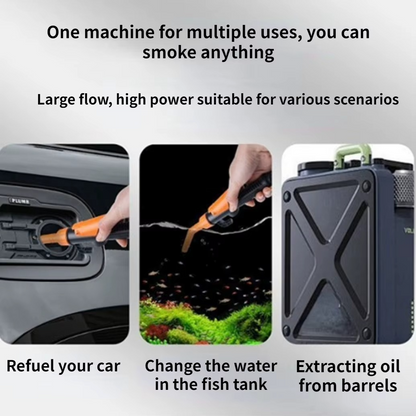 Compact Electric Oil Pump with Flexible Tube