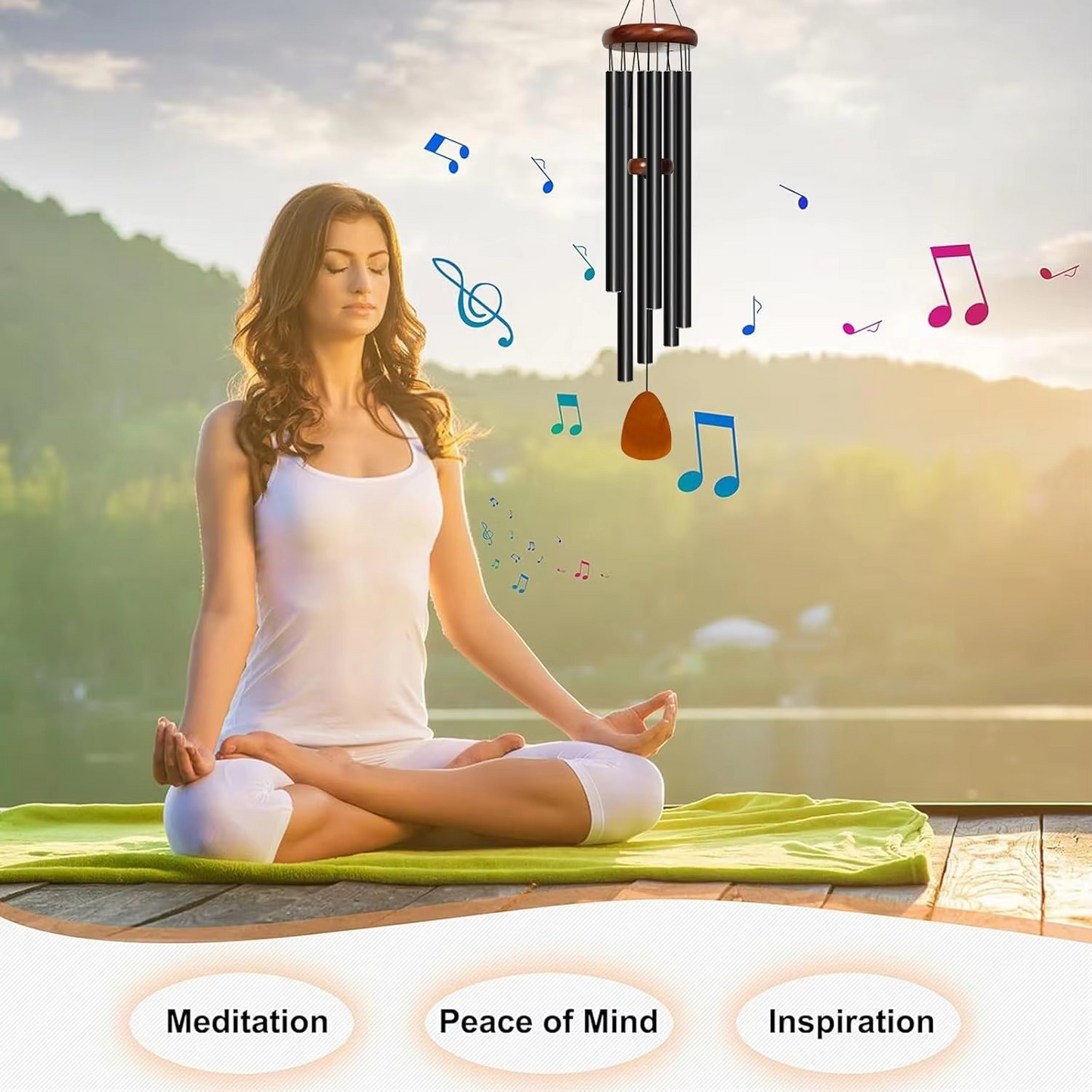 Beautiful Outdoor Metal Wind Chimes