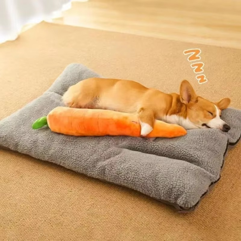 Jumbo 29.5 Soft Squeaky Dog Carrot Toy