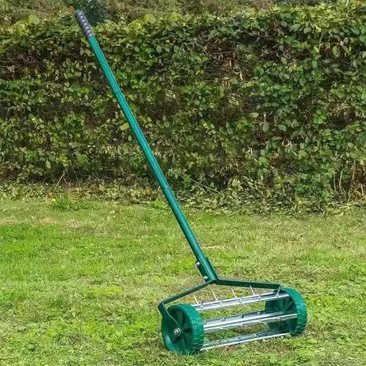 Manual Lawn Aerator Tool for Grass Care - Hehif