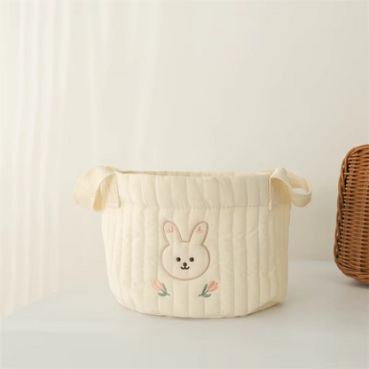 Cute Baby Nursery Storage Basket and Toy Bag - Hehif