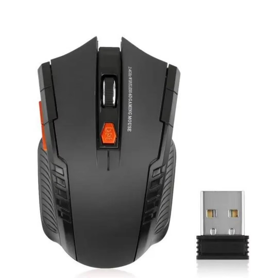 Compact Wireless Computer Mouse with USB Dongle