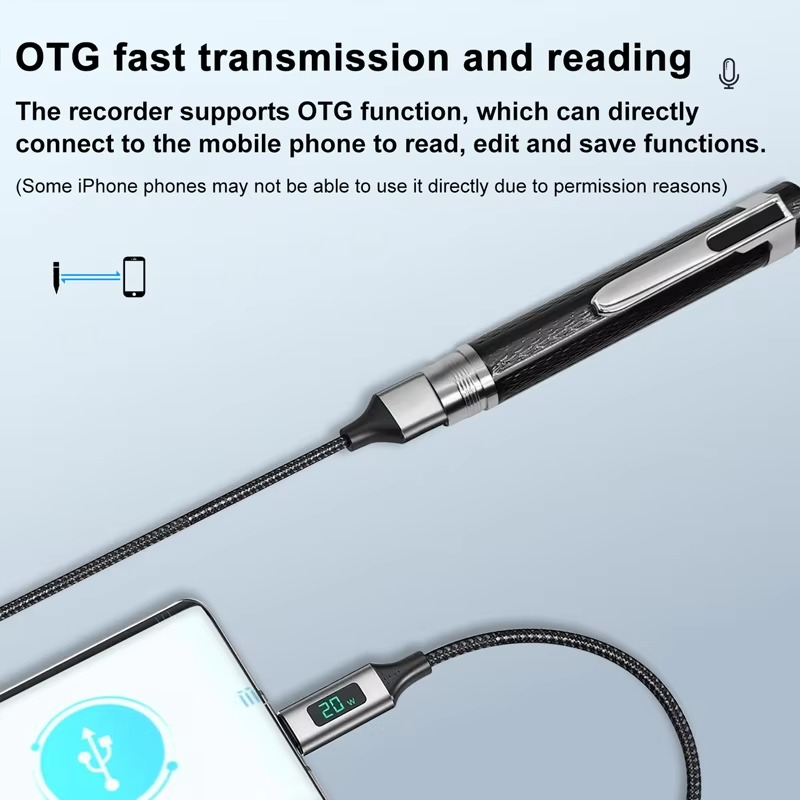 Compact MP3 Voice Recorder with Clear Sound