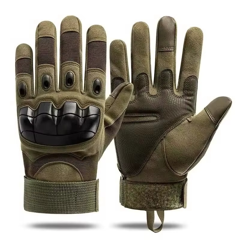 Rugged Tactical Gloves - Durable Outdoor Hand Protection