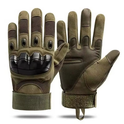 Rugged Tactical Gloves - Durable Outdoor Hand Protection