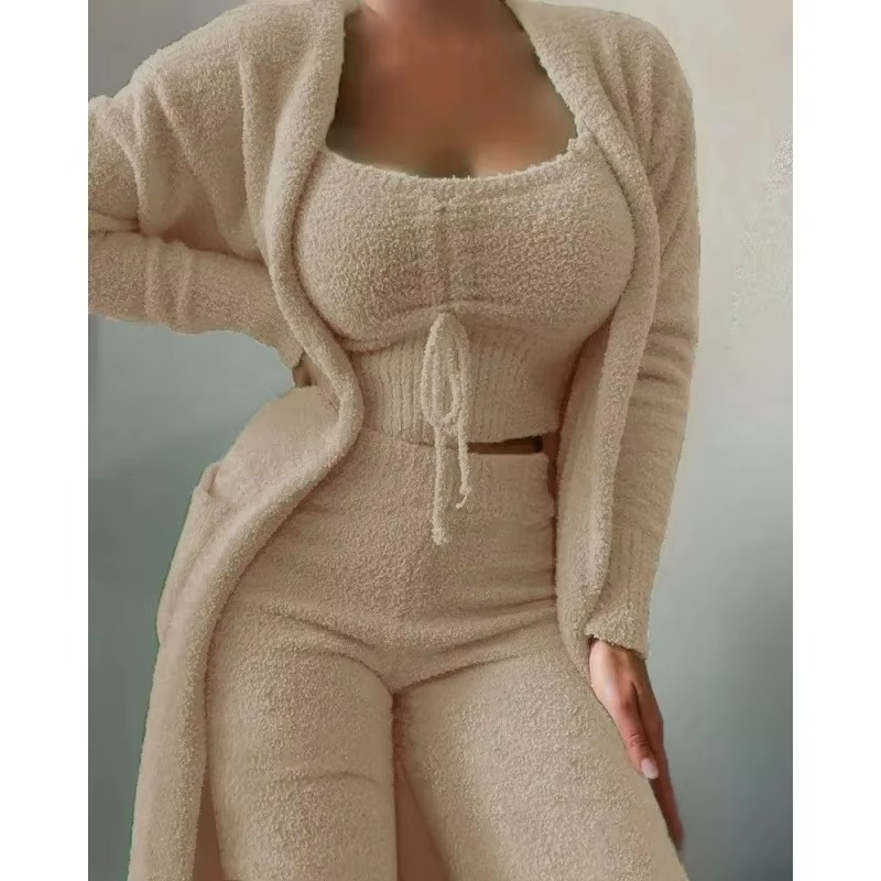 Soft Ladies 3-Piece Pajama Sleep Set