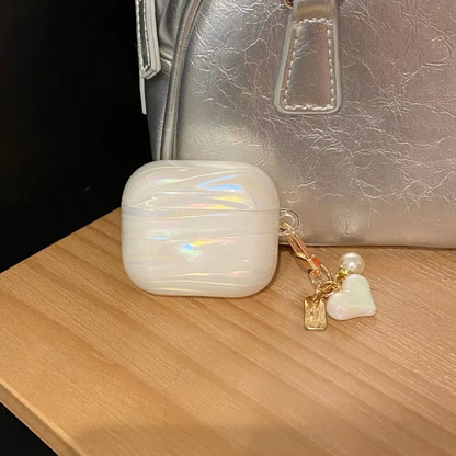 Luxurious Pearl AirPods Pro Cover with Keychain