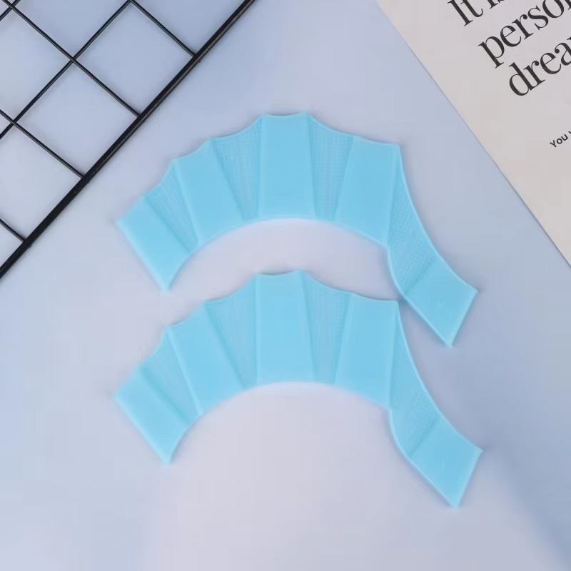 Soft Silicone Swimming Paddles for Adults and Kids