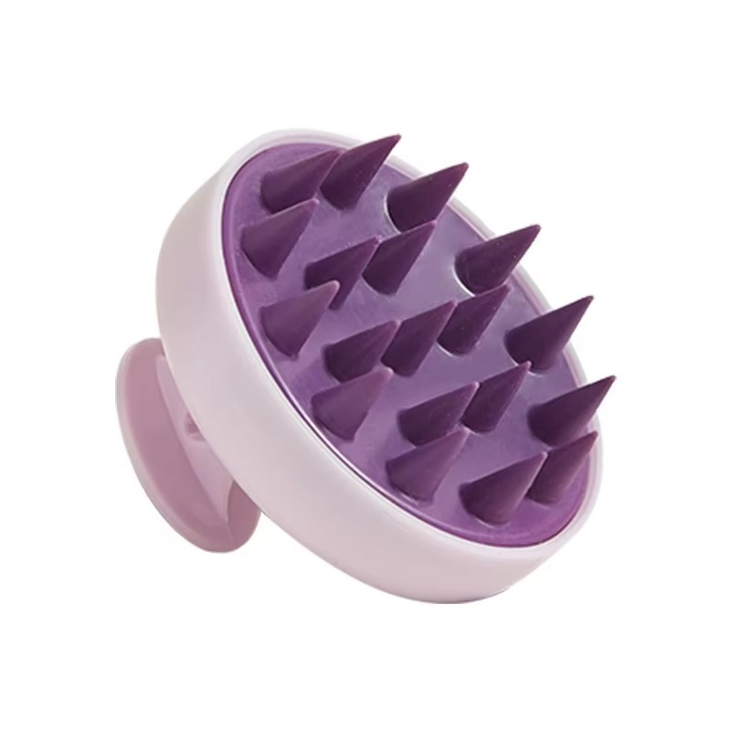 Gentle Hair Scalp Massager Shampoo Brush with Flexible Bristles