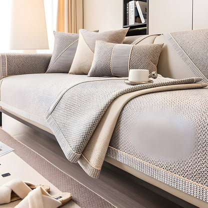 Soft Breathable Slip Resistant Couch Cover for Homes