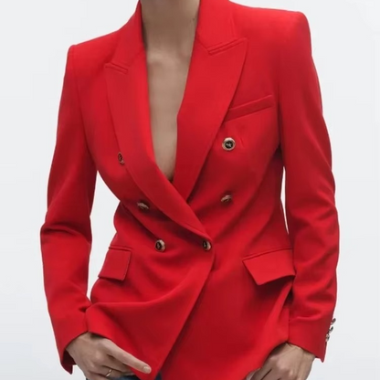 Classic Fit Women's Office Blazer Jacket