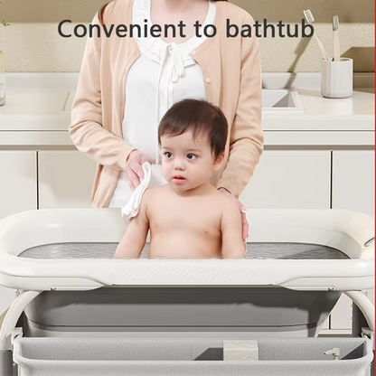 Portable Compact Baby Changing Station with Bath