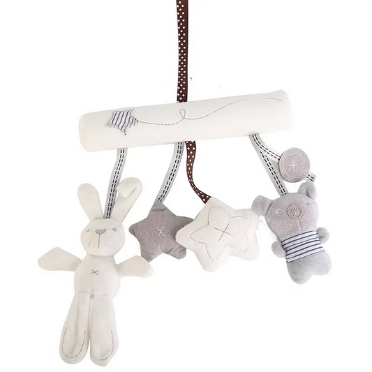 Cute Baby Rattle Toy for Stroller or Nursery - Hehif
