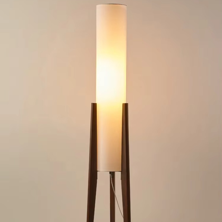 Classic Wooden Tall Lamp for Home Decor