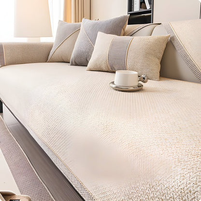 Soft Breathable Slip Resistant Couch Cover for Homes