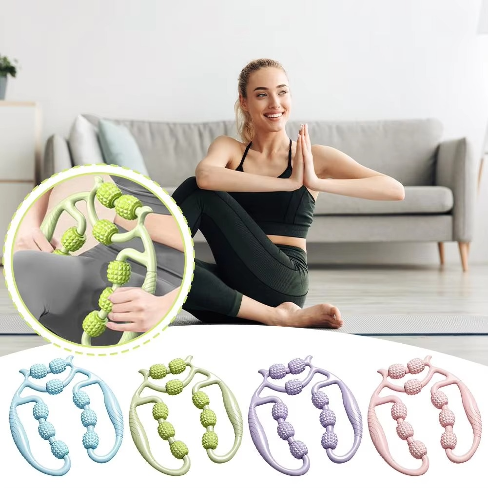 Ergonomic Leg Massager Roller for Sore Muscle Relief
