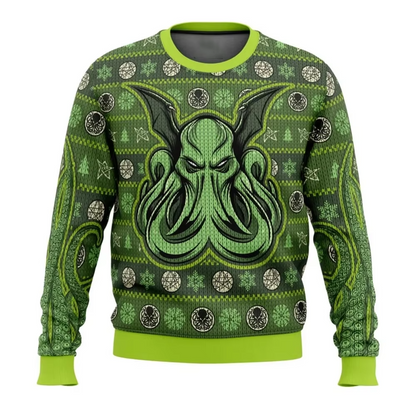 Funny Holiday Graphic Sweater for Men