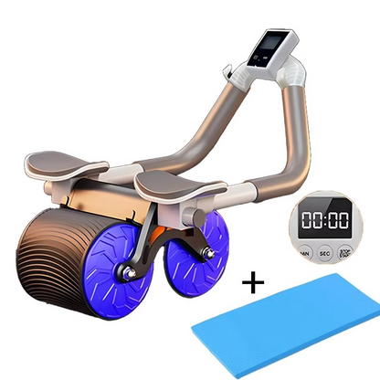 Premium Ab Exercise Wheel with Easy Return
