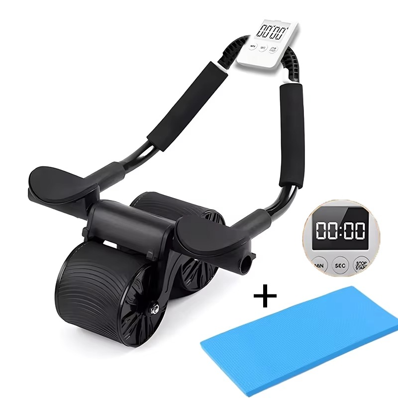 Premium Ab Exercise Wheel with Easy Return