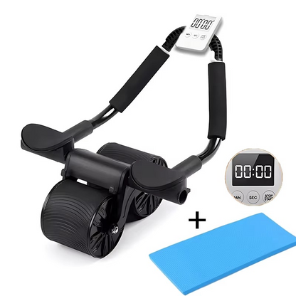 Premium Ab Exercise Wheel with Easy Return