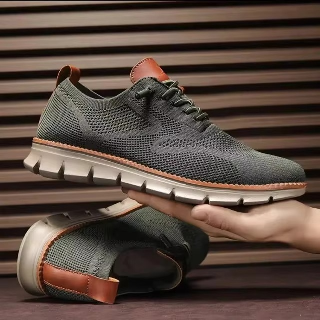 Breathable Lightweight Slip-On Running Shoes