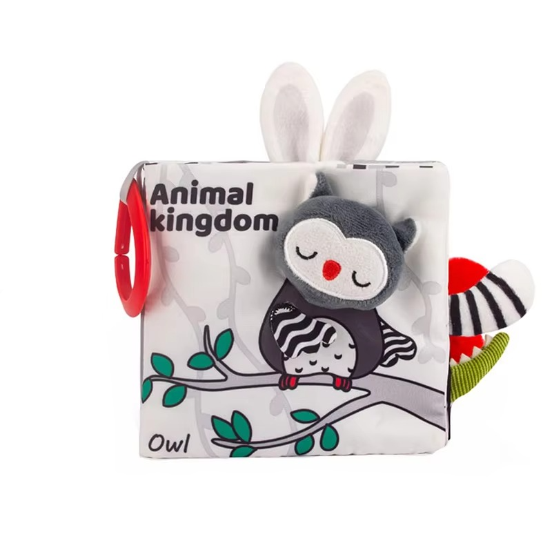 Colorful Baby Book with Interactive Textured Pages