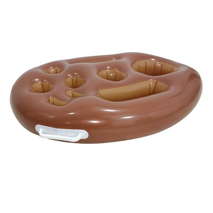 Floating Pool Bar with Cup Holders and Tray