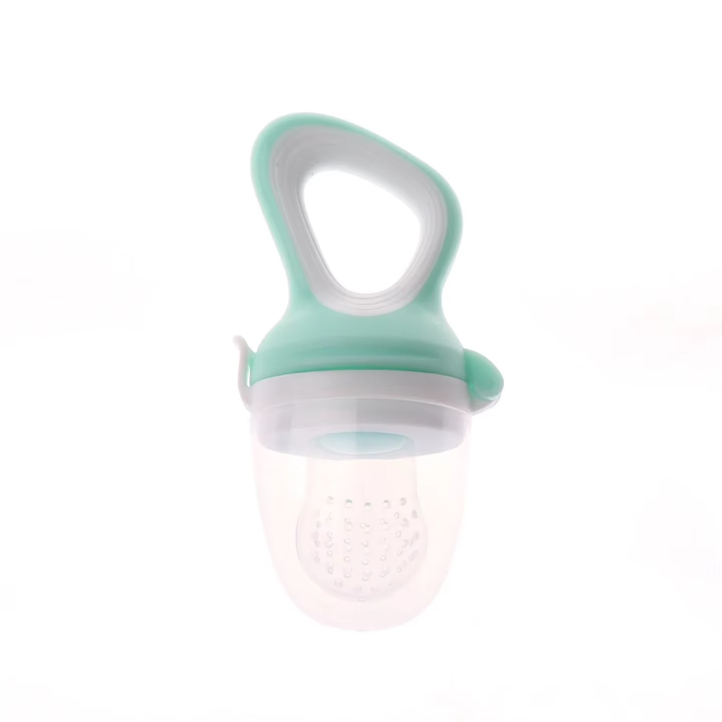 Soft Baby Food Teether and Pacifier with Safety Case