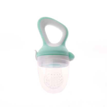 Soft Baby Food Teether and Pacifier with Safety Case