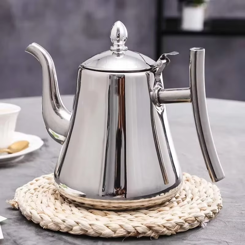 Durable Heavy Duty Steel Teapot for Home Use
