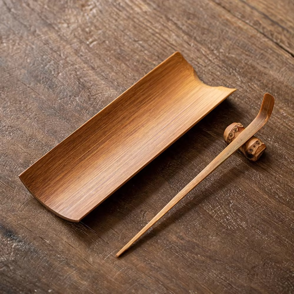 Eco Friendly Bamboo Tea Infuser Set
