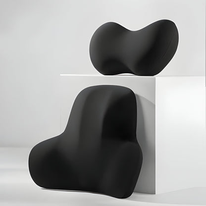 Contoured Car Seat Back Support Cushion