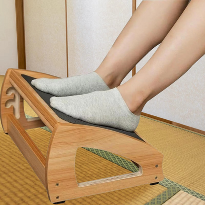 Compact Adjustable Foot Rest for Desk Comfort