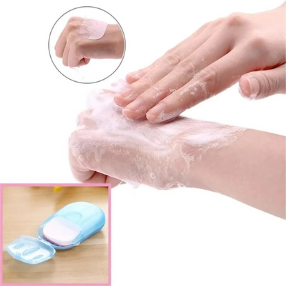 Compact Travel Soap Sheets for Camping and Outdoor Use - Hehif