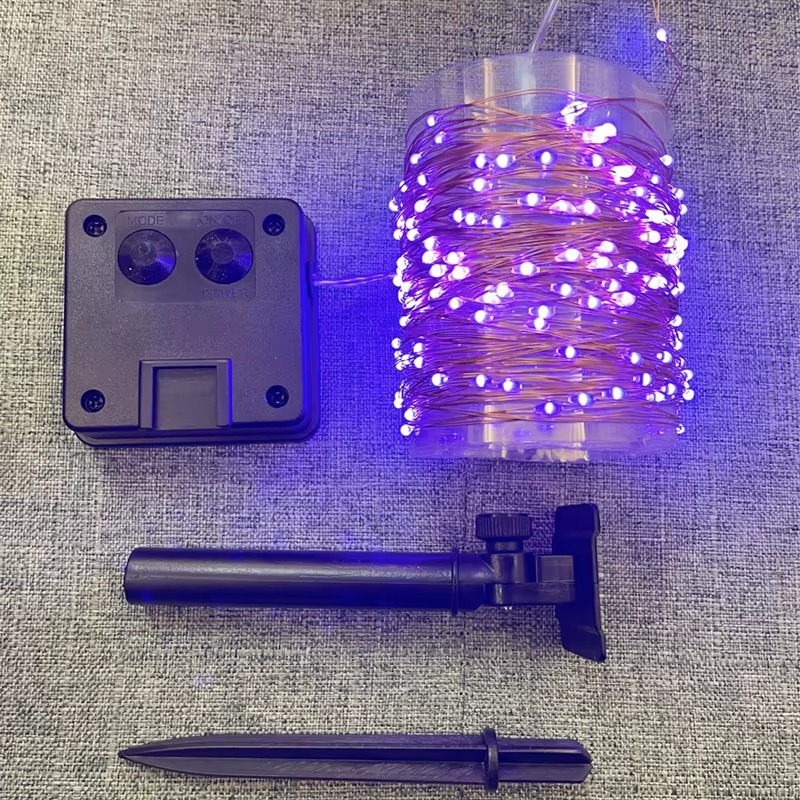 Bright Outdoor Solar Powered Garden Lights - Copper