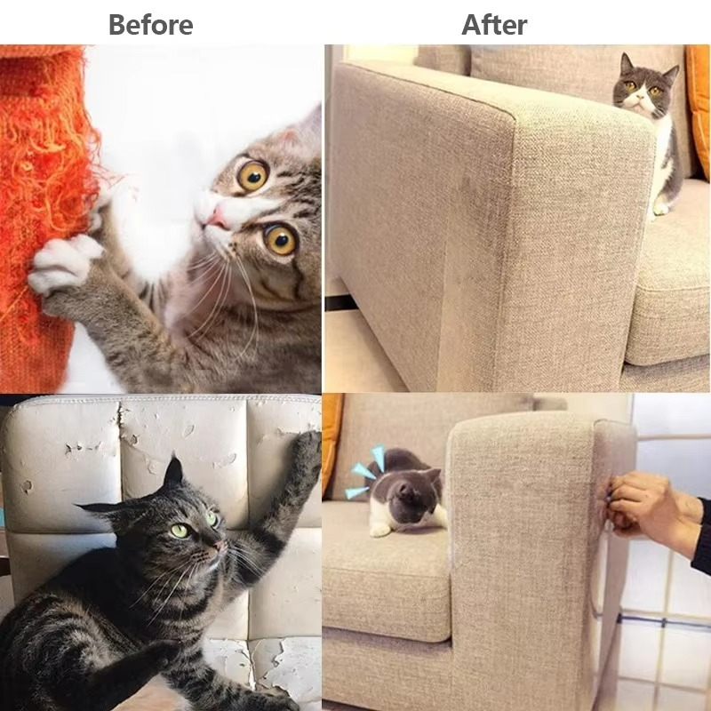 Protective Cat Scratch Guard for Furniture - 6.5ft/9.8ft