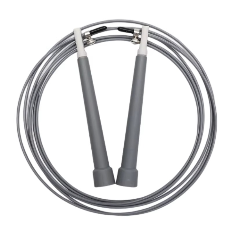 High Speed Jump Rope with Metal Cable for Home Gym