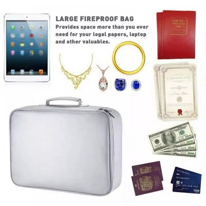 Durable Water Resistant File Storage Bag