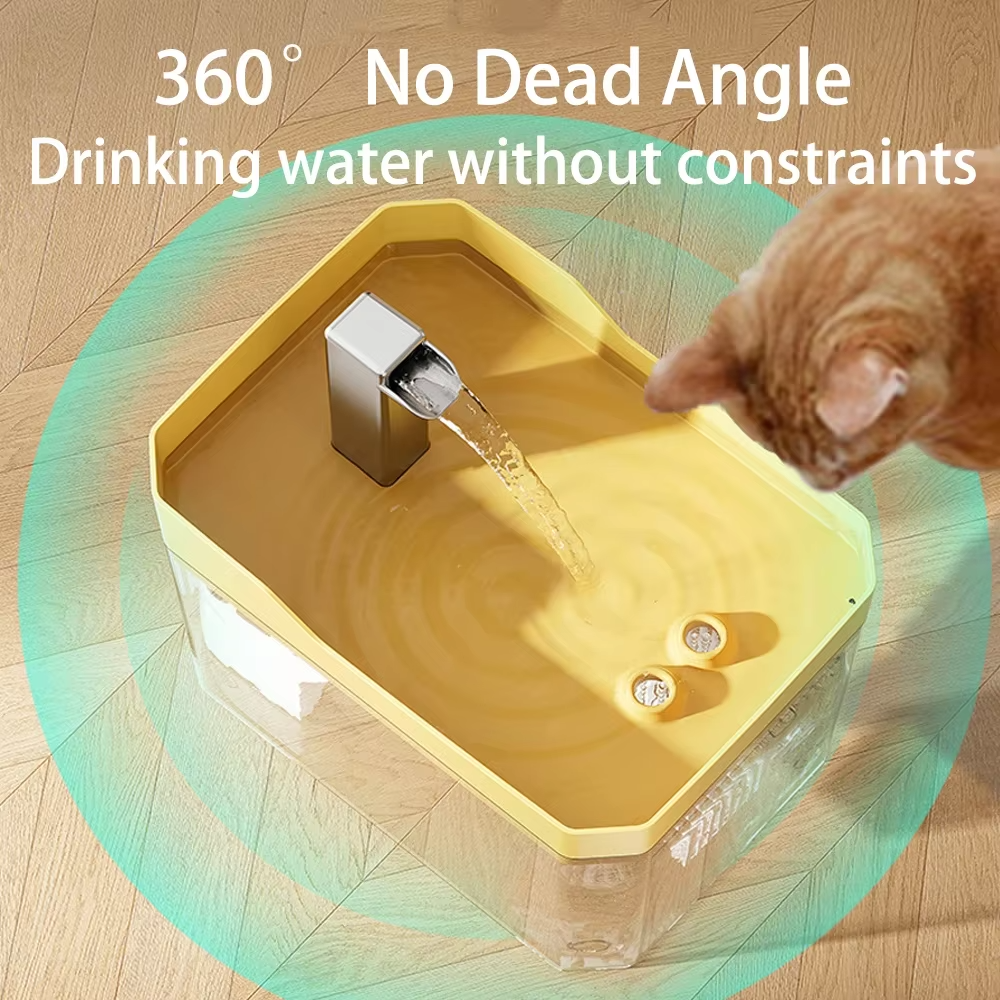 Easy Clean Pet Water Fountain with Filter and Pump