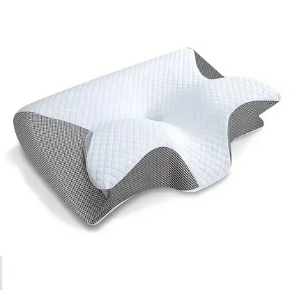 Contour Orthopedic Neck Support Pillow for Back Relief - Hehif