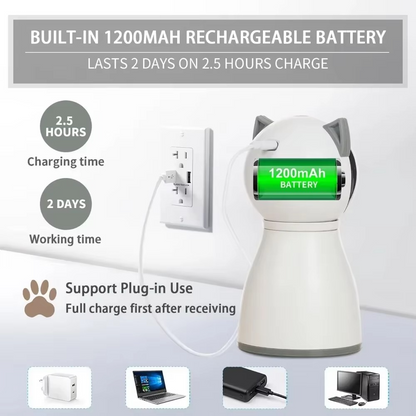 Automatic Laser Pointer Toy for Indoor Cats Play