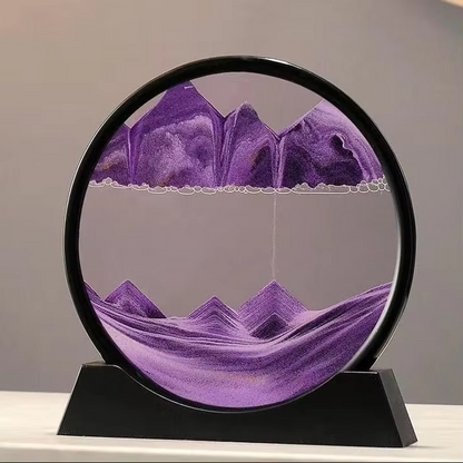 Colorful Ocean Hourglass Sand Art Decor